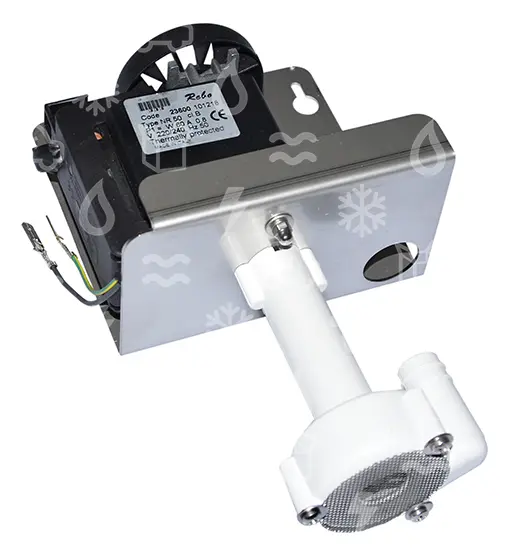 čerpadlo výrobníku ledu REBO N50, 60W, 230V, 50Hz, připojení: 17 mm